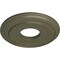Ekena Millwork Classic Ceiling Medallion (Fits Canopies up to 7 1/4"), 12 3/8"OD x 4"ID x 1 1/8"P, Painted Turtle CM12CLPTF - alternate 3